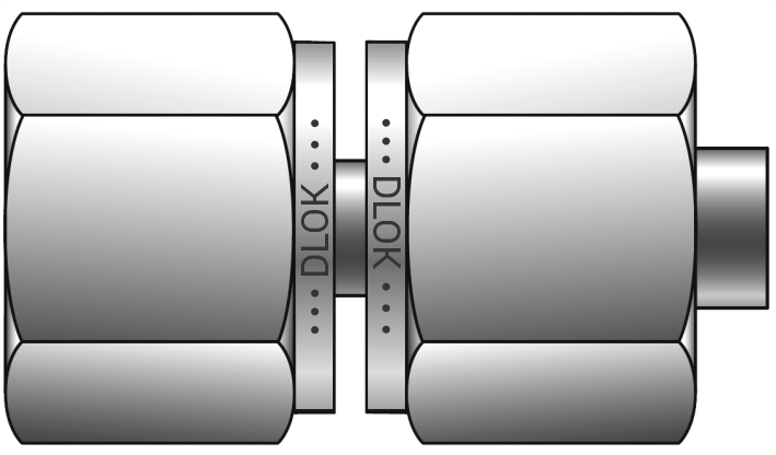 37° Flare (AN) to Tube (For Fractional Tube)